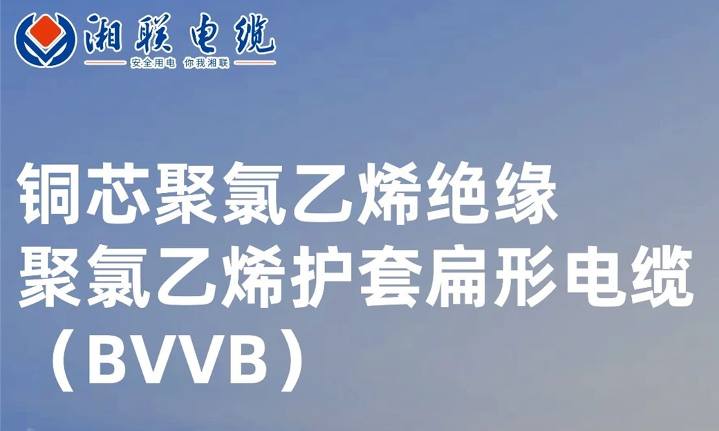 國標認證，品質(zhì)保障 | 一文解析BVVB（銅芯聚氯乙烯絕緣聚氯乙烯護套扁形電纜）