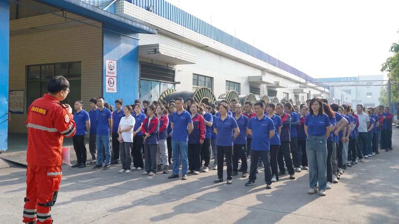 2025年湘聯電纜消防綜合演習順利舉行！